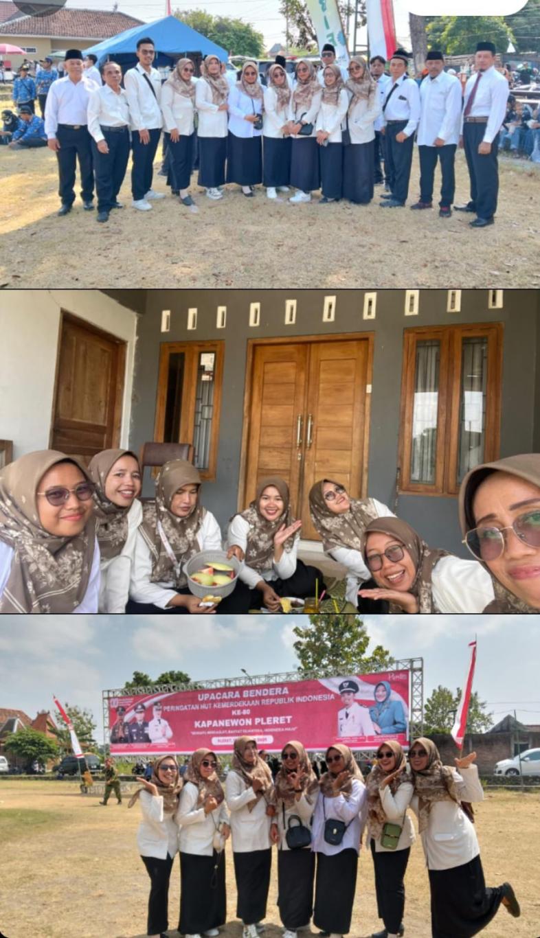 Partisipasi Upacara HUT RI Ke-80 Kapanewon Pleret