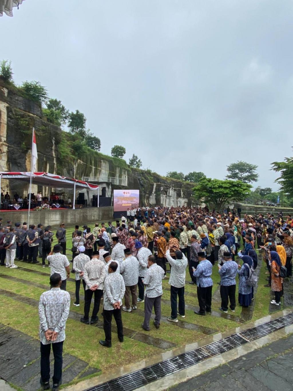 Peringati Hari Desa Nasional 2026, Pemerintah Kalurahan Segoroyoso Hadiri Perayaan di Tebing Breksi
